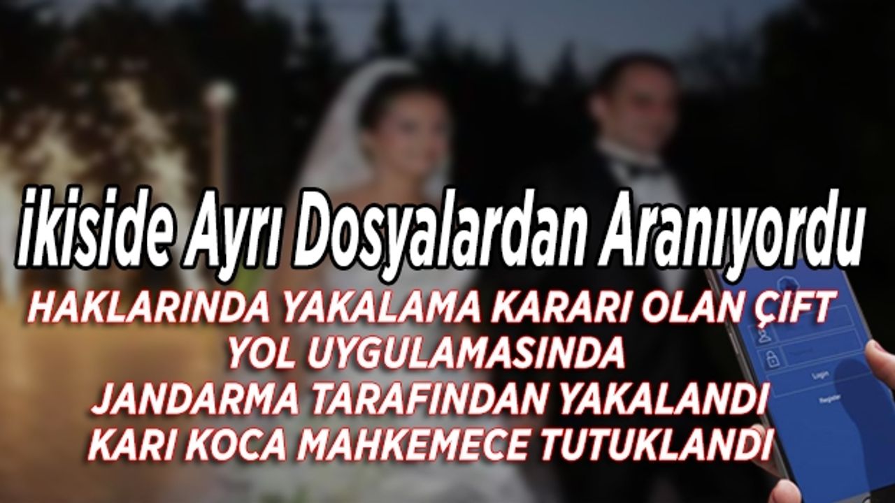 Banaz’da gözaltına alınan FETÖ’çü gelin ile damat
