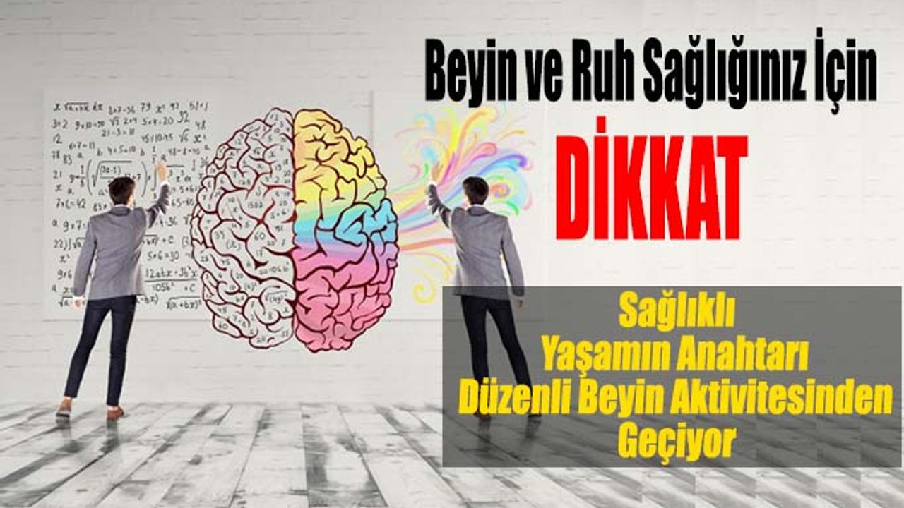 Sağlıklı Yaşamın Anahtarı Düzenli Beyin Aktivitesinden Geçiyor