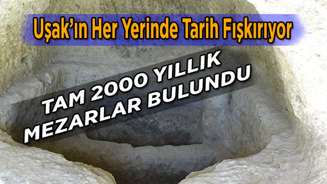 Uşak’ın her yerinden tarih fışkırıyor