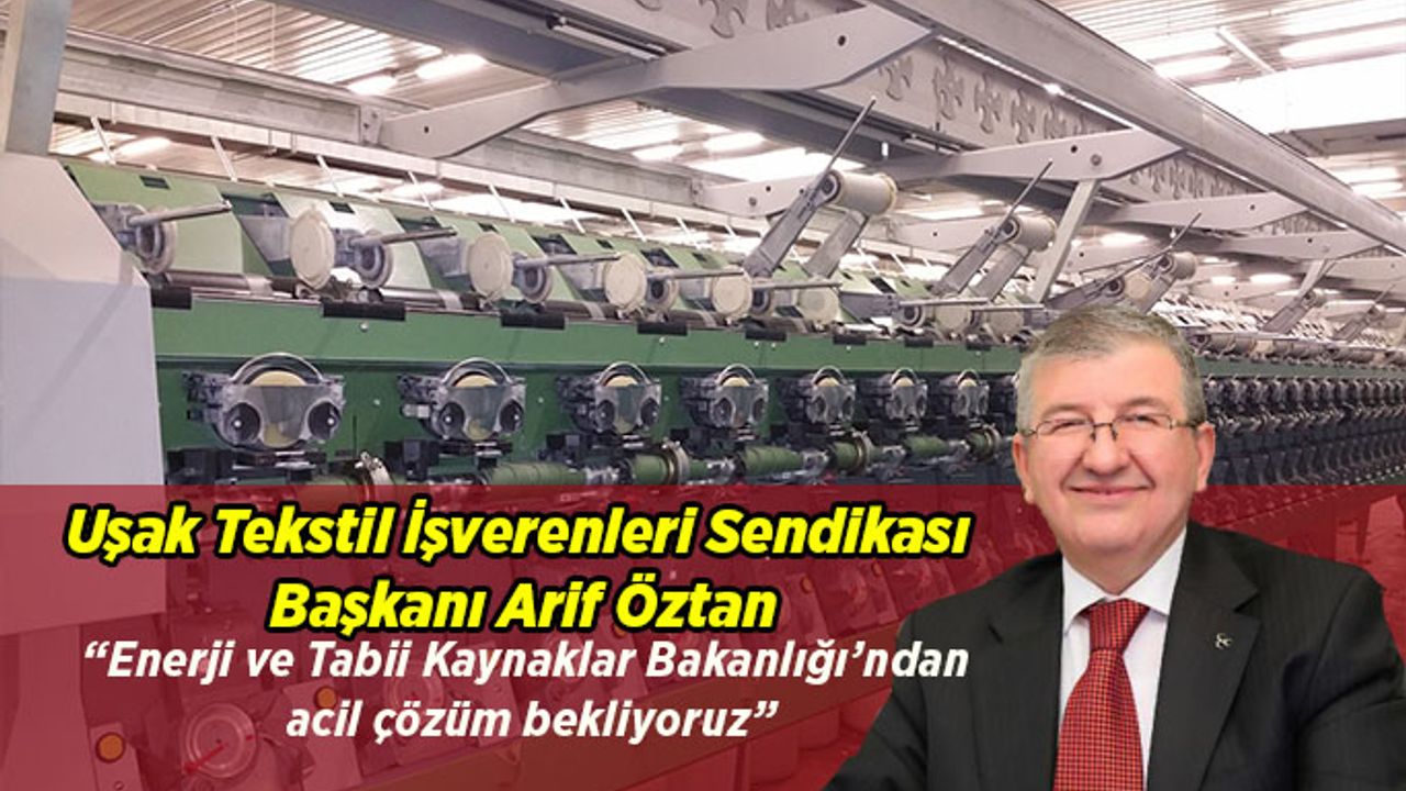 Uşaklı Sanayici, Bakanlıktan Acil Çözüm Bekliyor