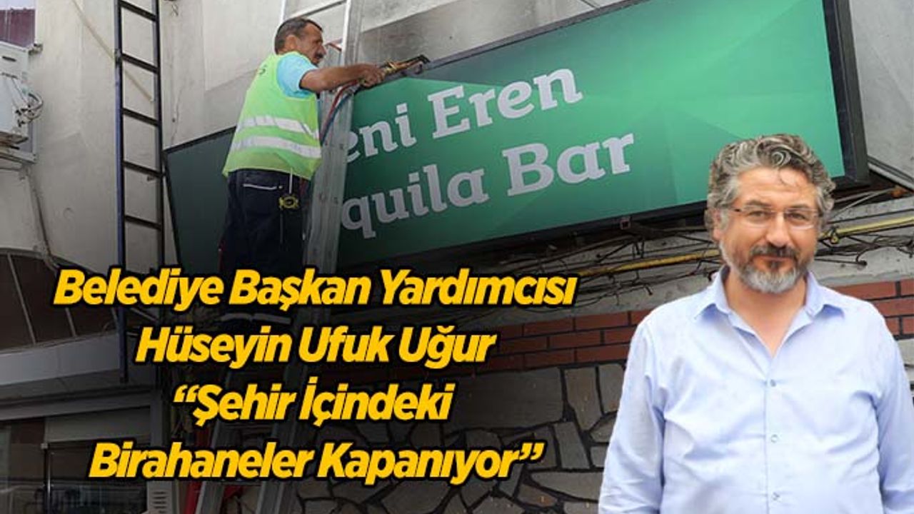 Uşak’ta ki Alkollü Mekanlar Merkezden Taşınmaya Başladı