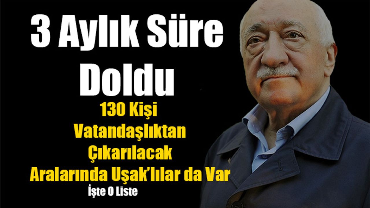 Verilen Süre Doldu, Vatandaşlıktan Çıkarılacak O İsimler