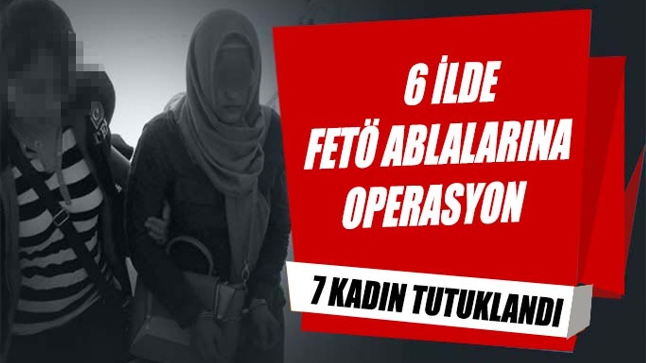 Uşak Merkezli 6 İldeki Operasyonda 7 Tutuklama