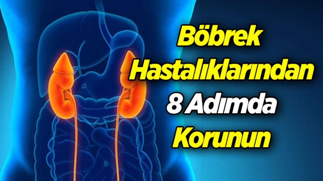 Böbrek Hastalıklarından 8 Adımda Korunun