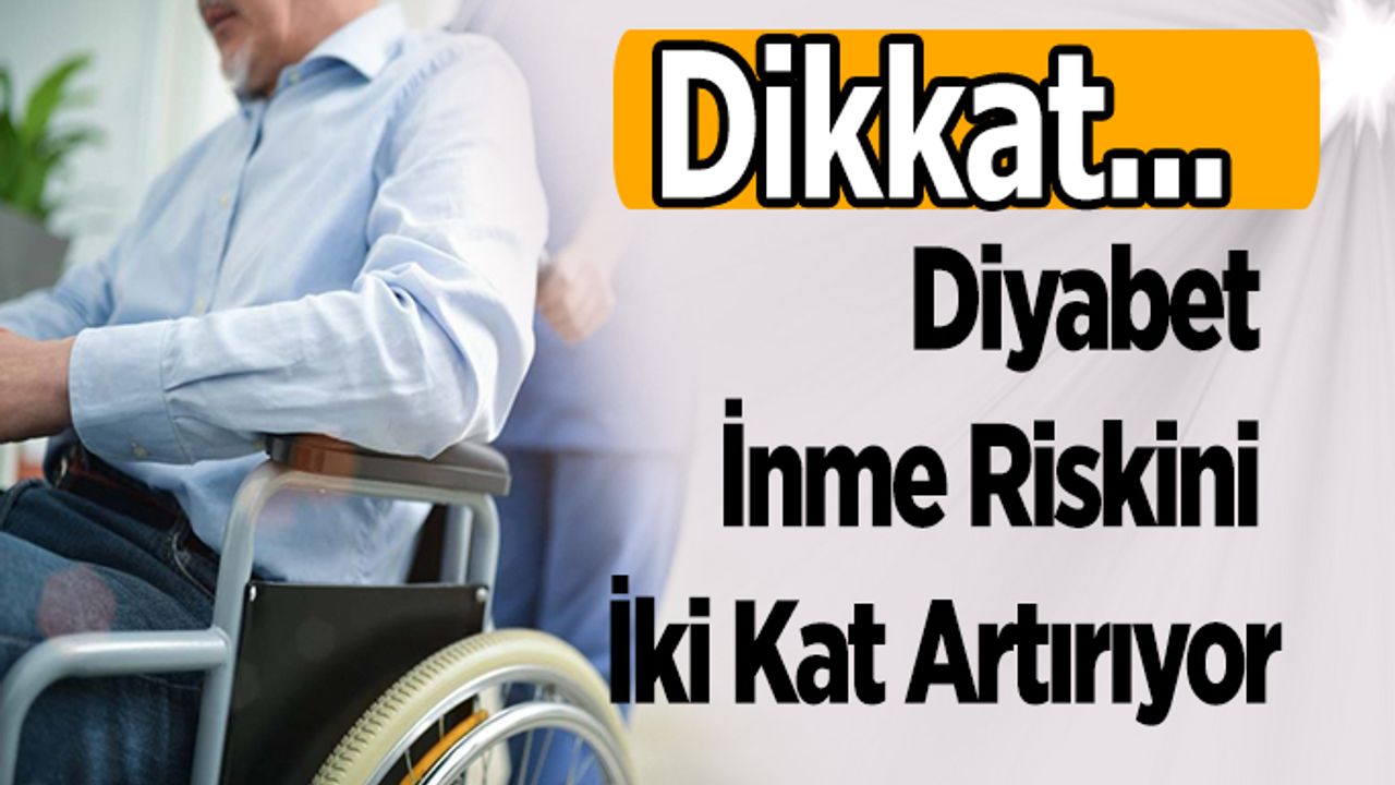 Diyabet İnme Riskini İki Kat Artırıyor
