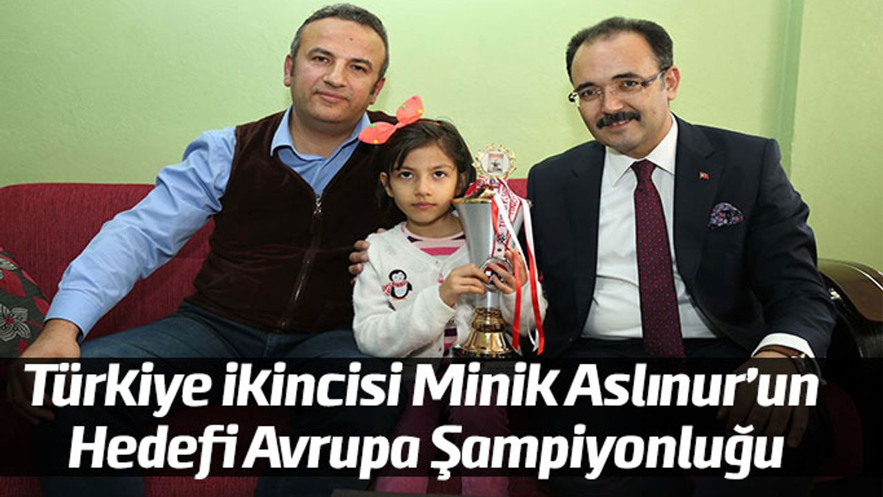 Türkiye ikincisi Minik AslInur’un Hedefi Avrupa Şampiyonluğu