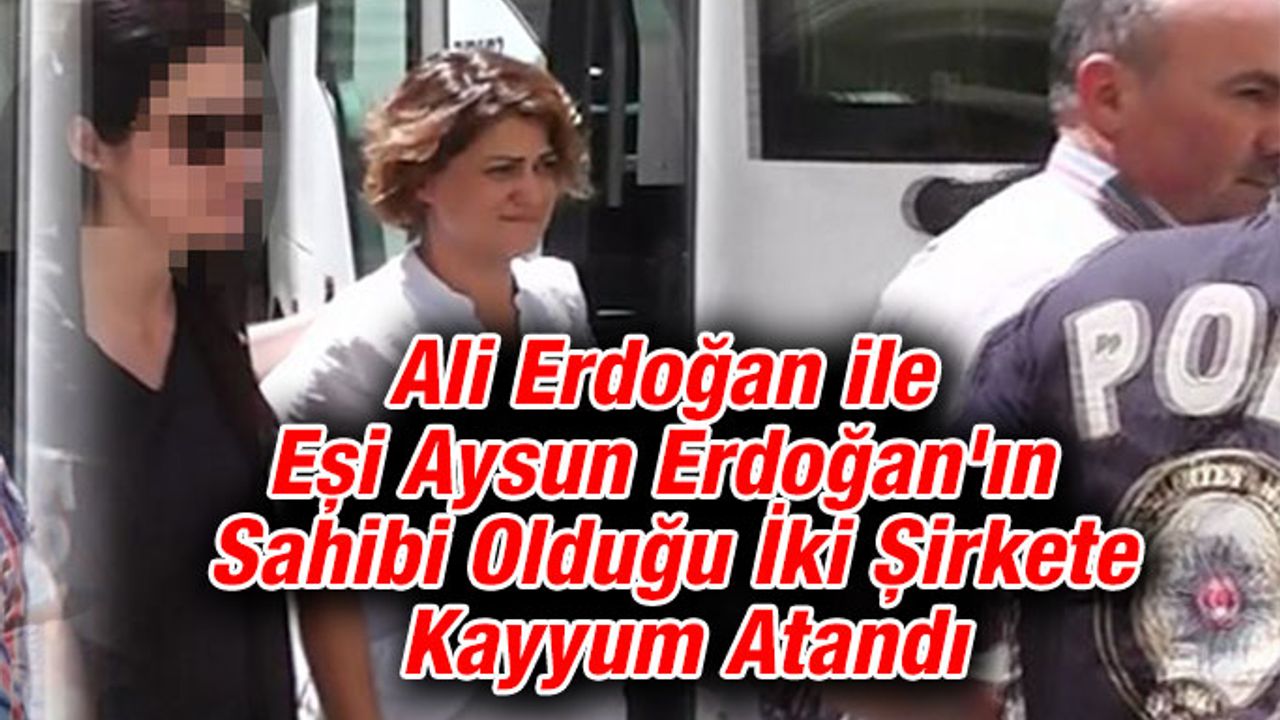 Uşak Eski Başkan Ali Erdoğan Ve Eşinin Sahibi Olduğu İki Şirkete Kayyum Atandı