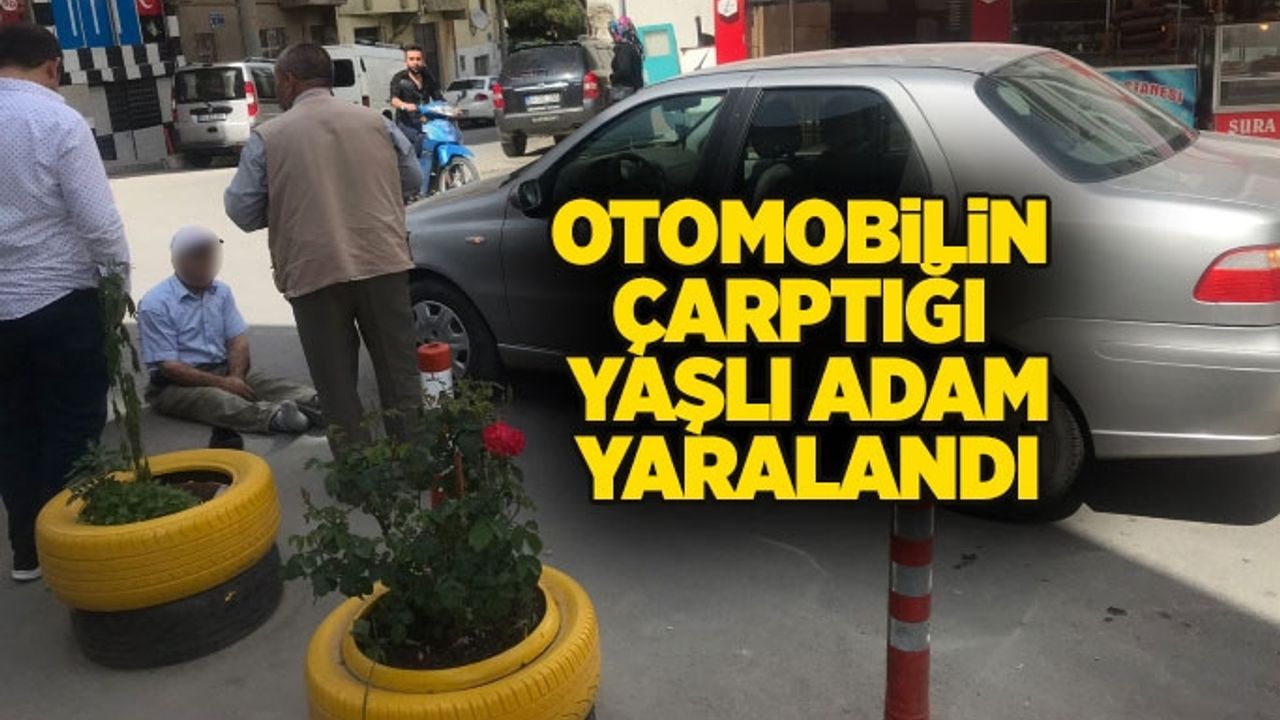 Uşak’ta Otomobilin Çarptığı Yaşlı Adam Yaralandı
