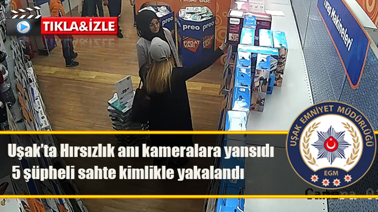 Hırsızlık anı kameralara böyle yansıdı , şüpheliler fazla kaçamadı