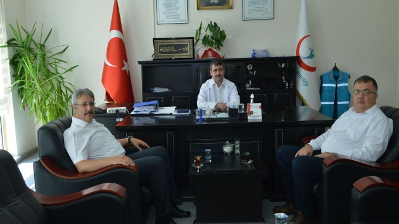 Yeni Tıp Fakültesi Dekanından Hastane Ziyareti