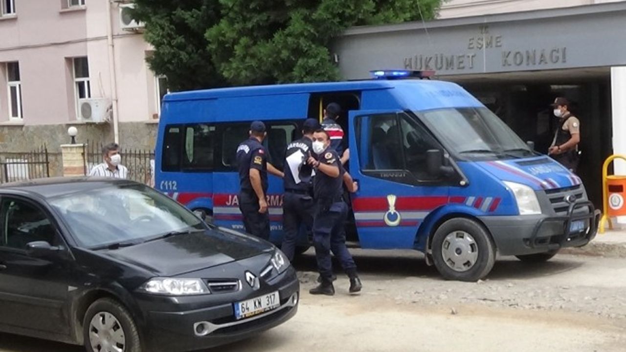 Uşak'ta annesi ile birlikte polis ve bekçileri yaralayan zanlı tutuklandı