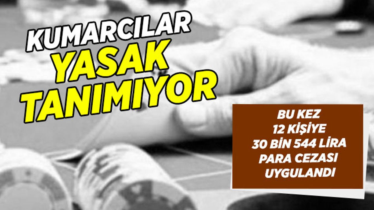 Uşak’ta Kumarcılar Yasak Tanımıyor, Polis Affetmiyor