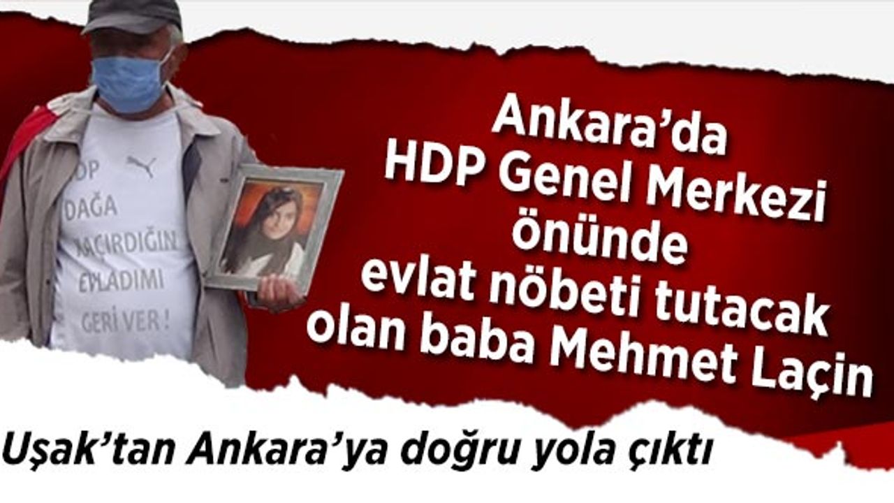 İzmir’den Ankara’ya Giden Baba Mola verdiği Uşak’tan yola Çıktı