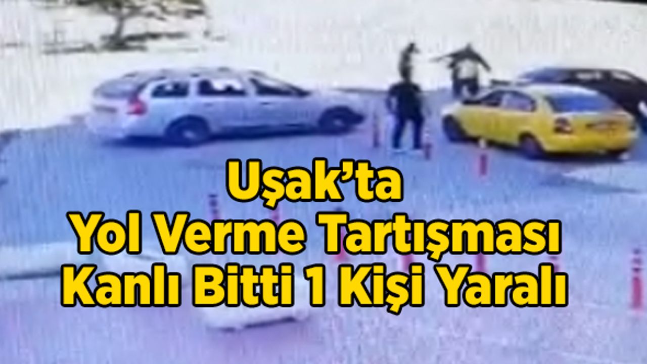 Yol Verme Tartışmasında 1 Kişi Bıçaklanarak Yaralandı