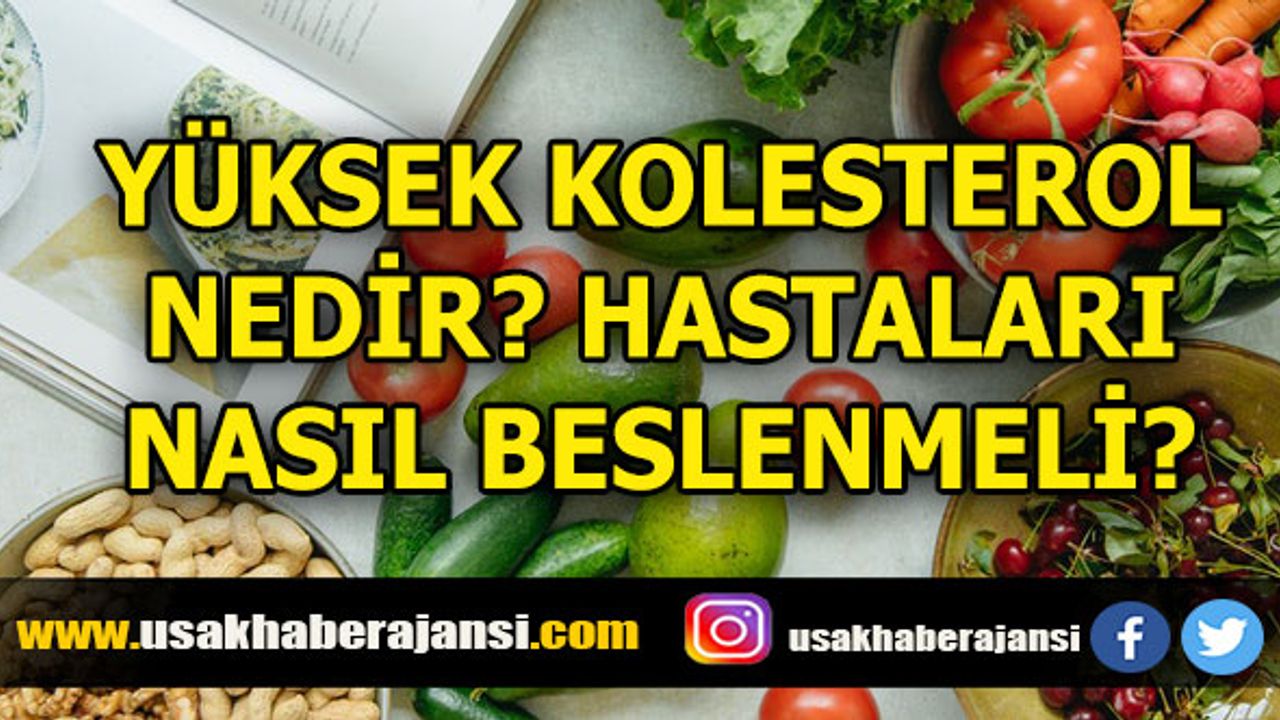 Yüksek Kolesterol Nedir? Kolesterol Hastaları Nasıl Beslenmeli?
