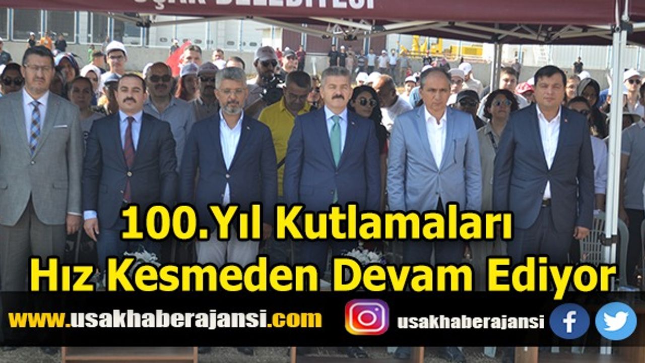100.Yıl Kutlamaları Hız Kesmeden Devam Ediyor.