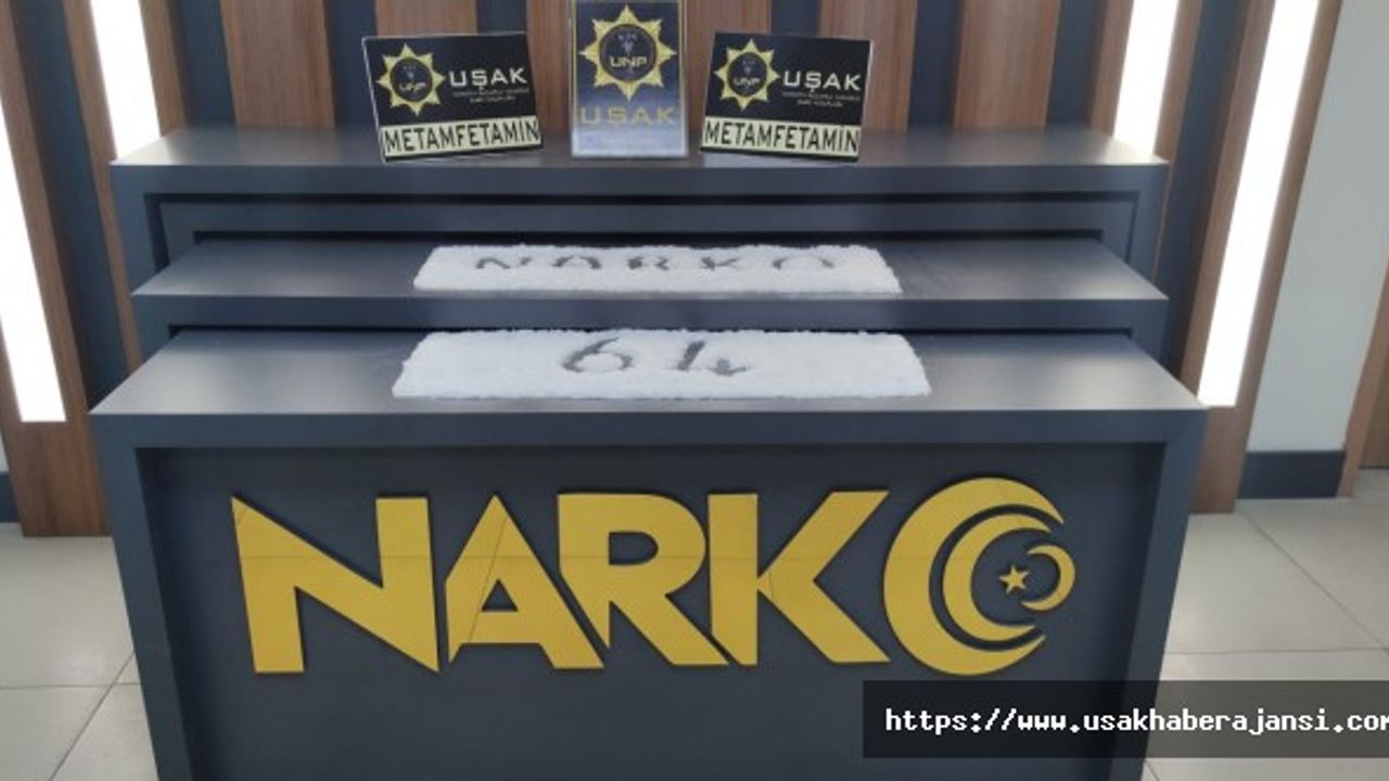 Uşak Merkezli 3 İlde Uyuşturucu Operasyonu, 3 Tutuklama