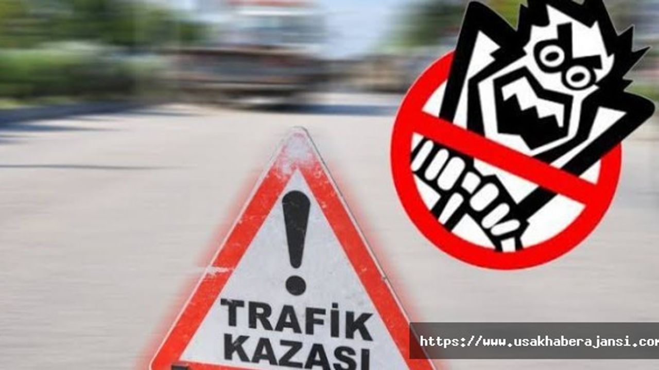 Uşak'ta kaza 8'i tarım işçisi toplam 13 yaralı