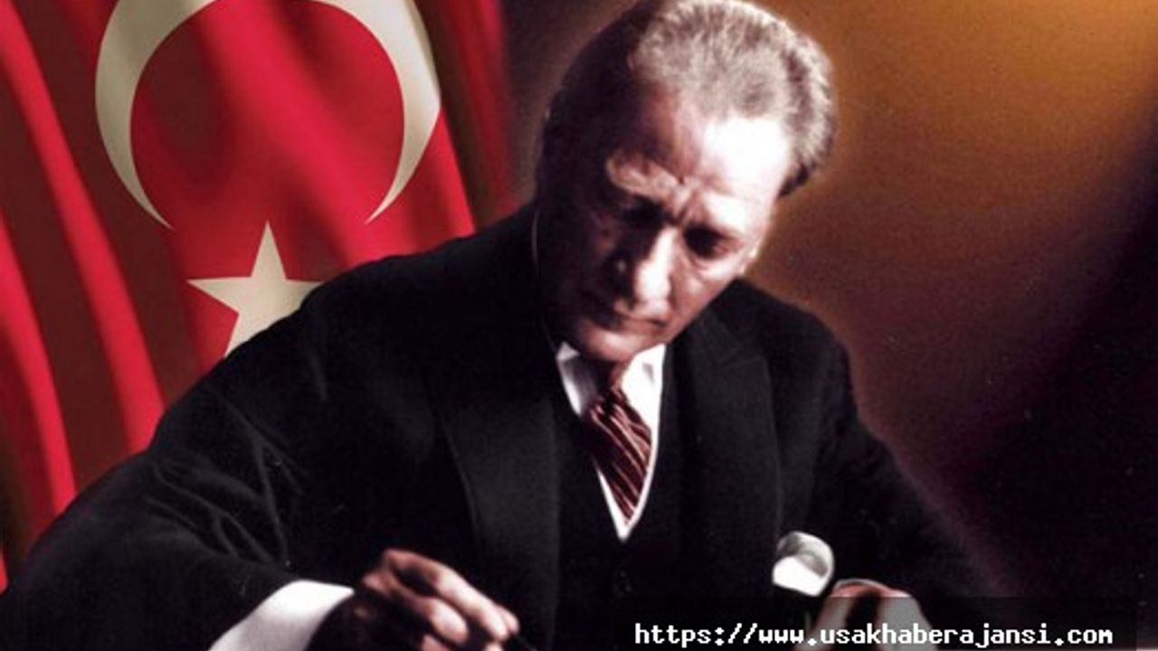 Uşak’ta Atatürk Ölümünün 84. Yılı Gözyaşlarıyla Anıldı