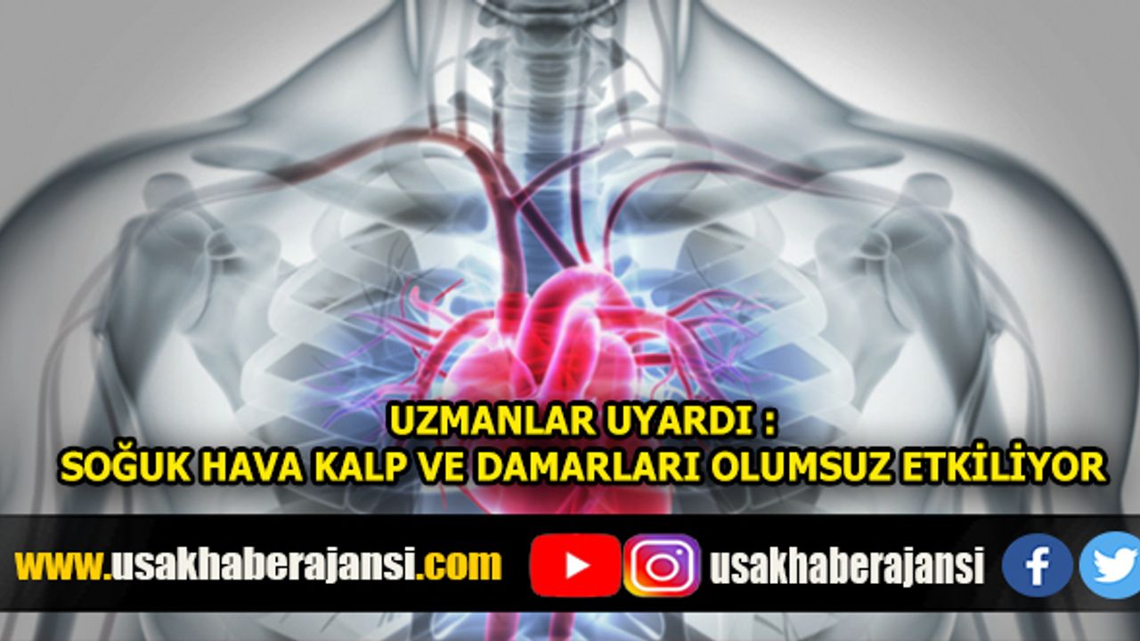 Uzmanlar Uyardı: Soğuk Hava Kalp ve Damarları Olumsuz Etkiliyor