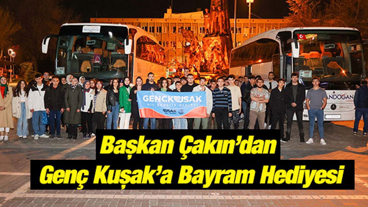 Başkan Çakın’dan Genç Kuşak’a Bayram Hediyesi