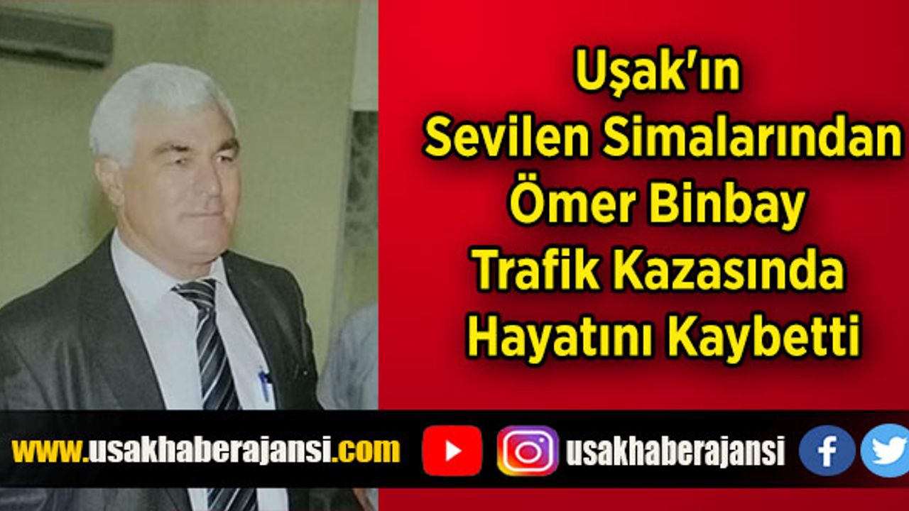 Uşak'taki Trafik Kazasında Otomobil Sürücüsü Hayatını Kaybetti