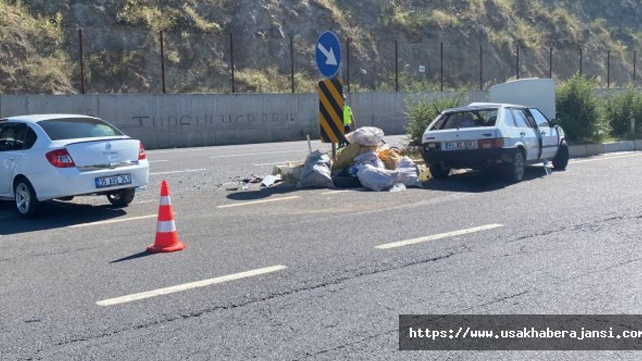 Uşak'ta kaza biri ağır, 2 yaralı