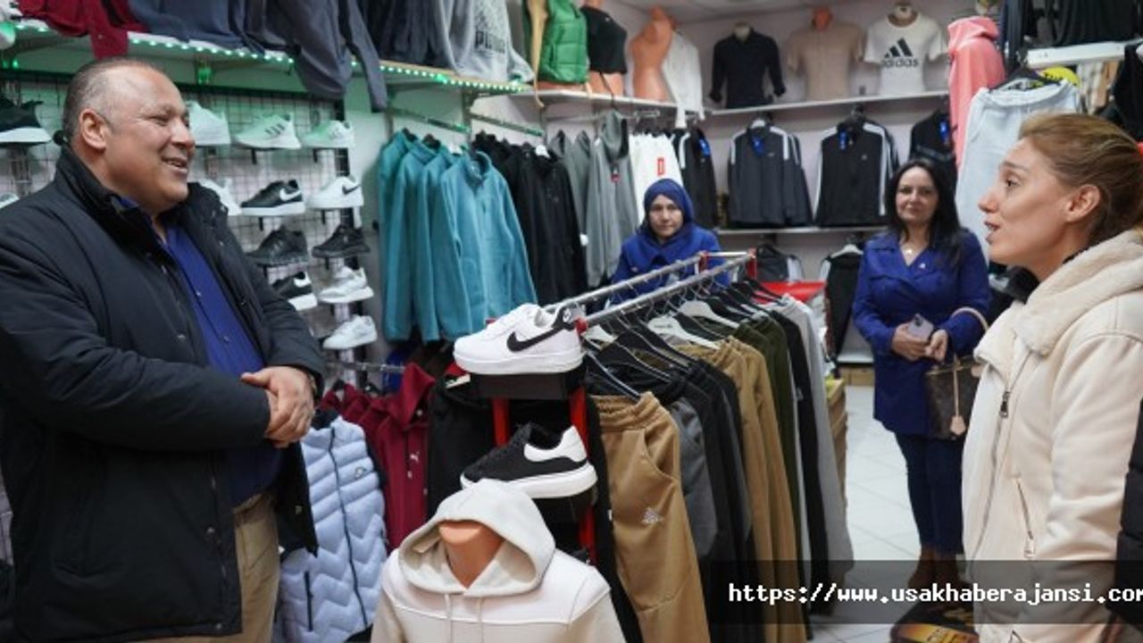 Sezer Ateş Uşak’ta Çalınmadık Kapı Bırakmamaya Kararlı