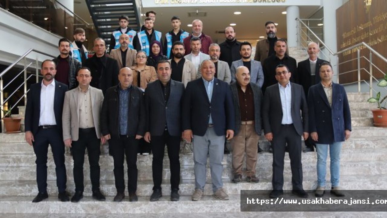 Sezer Ateş’in Bir Durağı Da Uşak Organize Sanayi Bölgesi Oldu