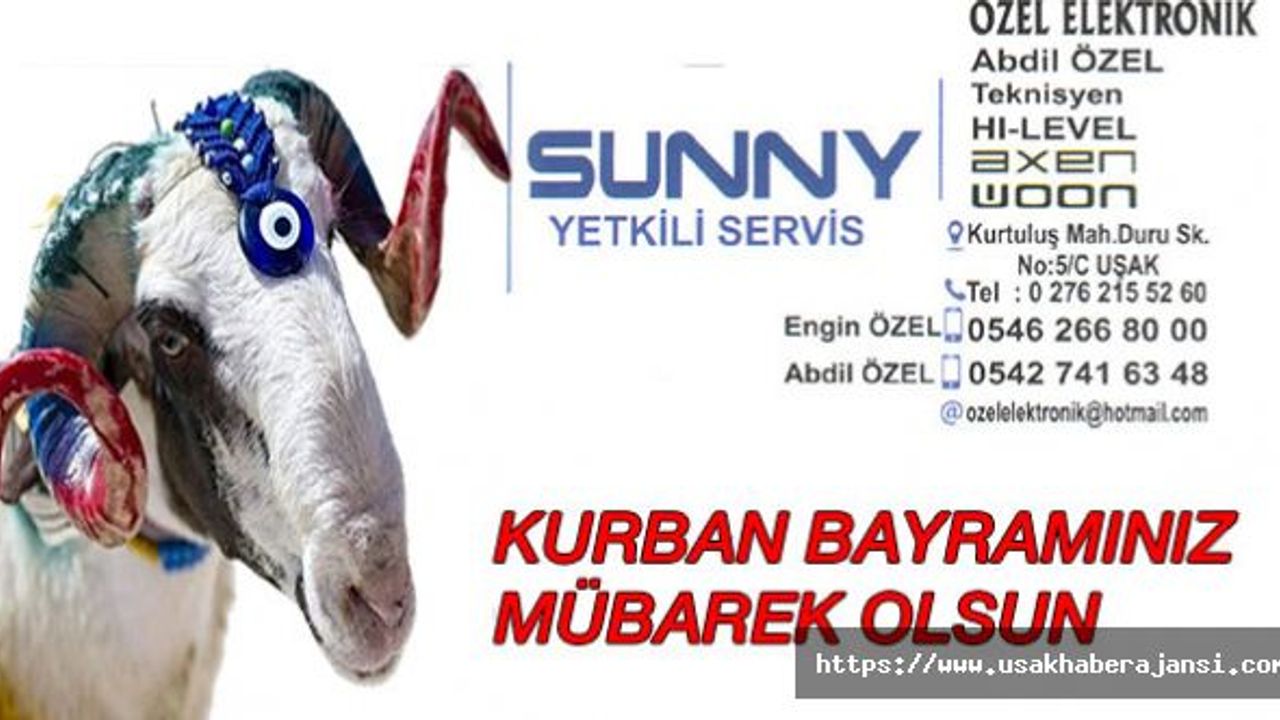 Abdil Özel Kurban Bayramı Kutlama mesajı