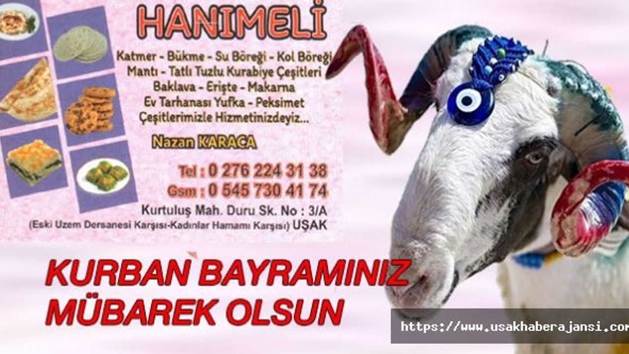 Hanımeli Nazan Karaca Kurban Bayramı Kutlama Mesajı