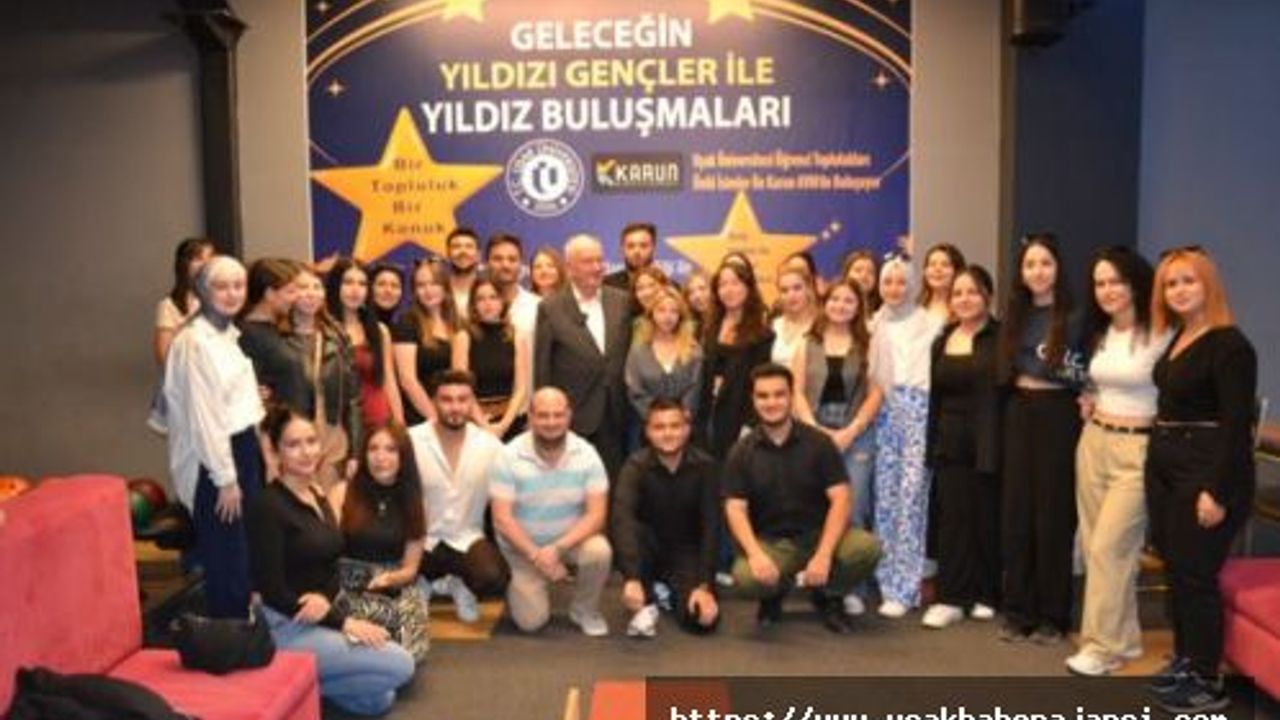 Karun Avm Ve Uşak Üniversitesi Öğrencilerinden Gençlere İlham Veren Buluşma