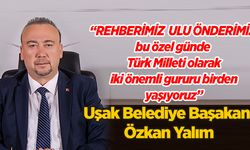 Başkan Yalım'dan 23 Nisan Mesajı