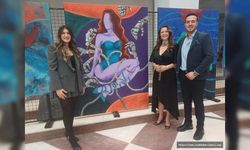 Ressam Elvan Dok’un Resim Sergisi Uşak Atatürk Kültür Merkezi’nde Açıldı