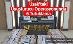 Uşak’taki Uyuşturucu Operasyonunda 6 Tutuklama