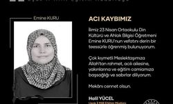 Uşak’lı Öğretmen Emine Kuru hayatını kaybetti