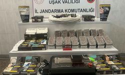 Uşak’ta Kaçak Sigara ve Sigara Ürünü Ele Geçirildi
