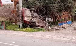 Uşak´ta Akıl Almaz Kaza 1 Kişi Öldü, 1 Yaralı