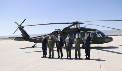 Jandarma’dan helikopter ile hava destekli trafik denetimi