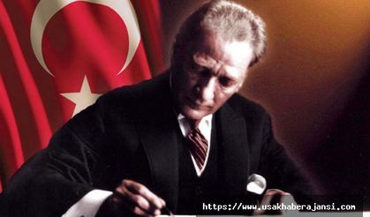 Uşak’ta Atatürk Ölümünün 84. Yılı Gözyaşlarıyla Anıldı