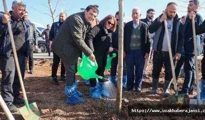 Ağaçlar toprakla neşe çocuklarla buluştu