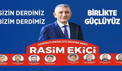 Sarayaltı Mahallesi Muhtar Adayı Ekici Çalışmalarına Aralıksız Devam Ediyor