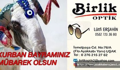 Birlik Optik Kurban Bayramı Mesajı