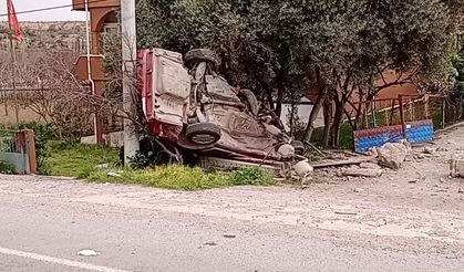 Uşak´ta Akıl Almaz Kaza 1 Kişi Öldü, 1 Yaralı