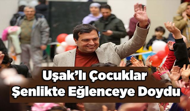 Çocuklar Şenlikte Eğlenceye Doydu