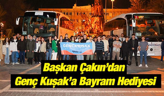 Başkan Çakın’dan Genç Kuşak’a Bayram Hediyesi