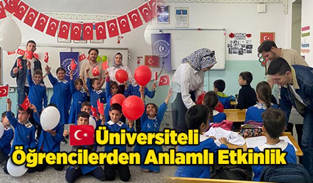 Üniversiteli Öğrencilerden Anlamlı Etkinlik