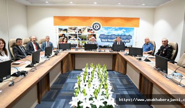 2024 YKS Uşak İl Sınav Koordinasyon Kurul Toplantısı Gerçekleştirildi