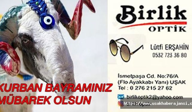 Birlik Optik Kurban Bayramı Mesajı