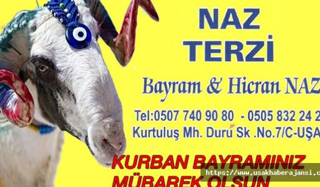 Hicran ve Bayram Naz Kurban Bayramı Kutlama mesajı